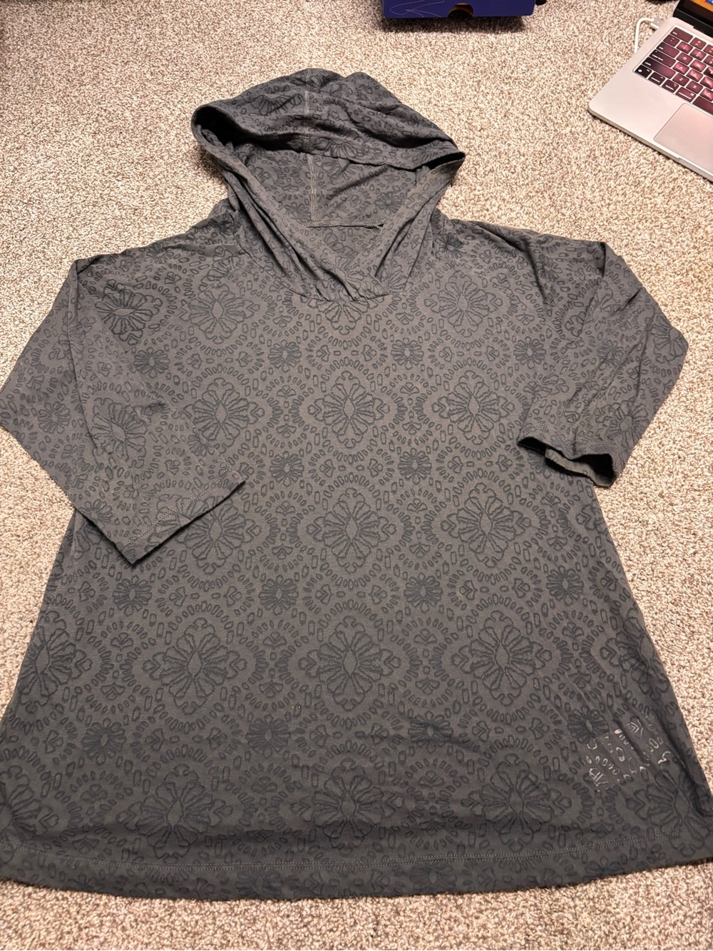 Columbia breathable pull over cover up shirt